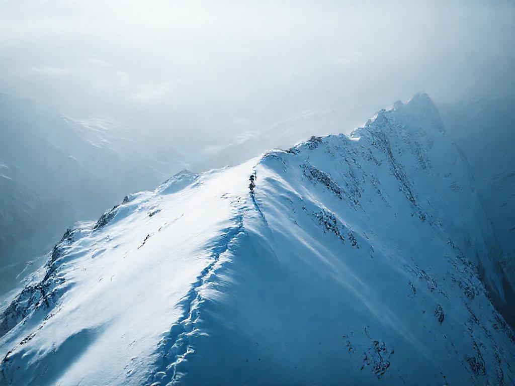 Grand paysage de montagne