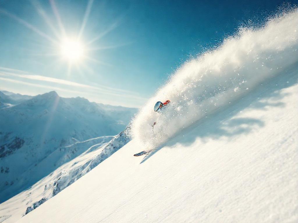 Action en montagne